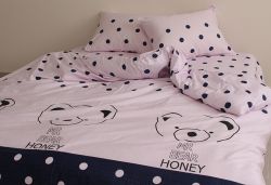 Комплект постільної білизни сімейний наволочки 50*70см Сатин S420