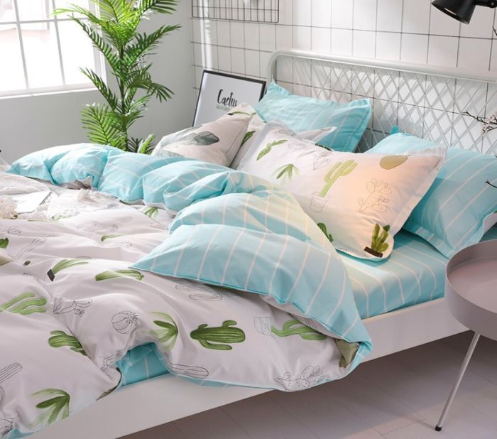 Комплект постільної білизни Сатин S455