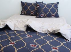 Комплект постільної білизни Сатин S487