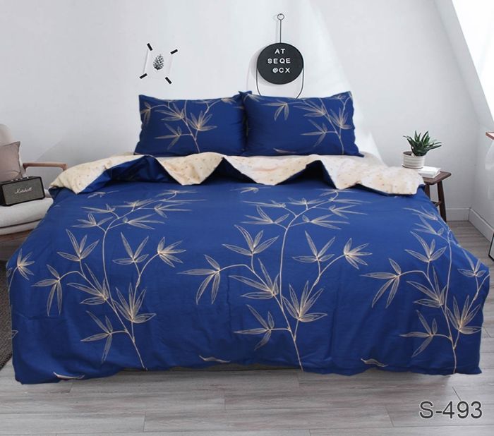 Комплект постільної білизни Сатин S493