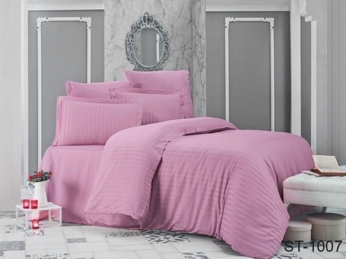 Комплект постільної білизни наволочки 50*70см Страйп-Сатин ST-1007