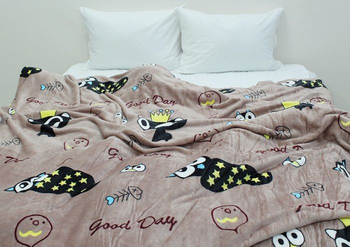 Плед велсофт (мікрофібра) 160*220 см ALM-116