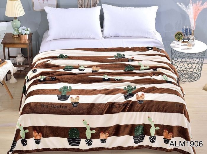 Плед велсофт (мікрофібра) 160*220 см ALM1906