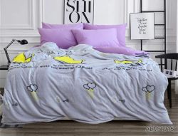 Плед велсофт (мікрофібра) 200*220 см ALM1915