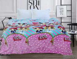 Плед велсофт (мікрофібра) 200*220 см LOL