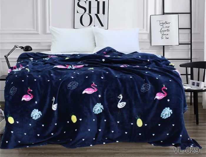 Плед велсофт (мікрофібра) 160*220 см VL-029