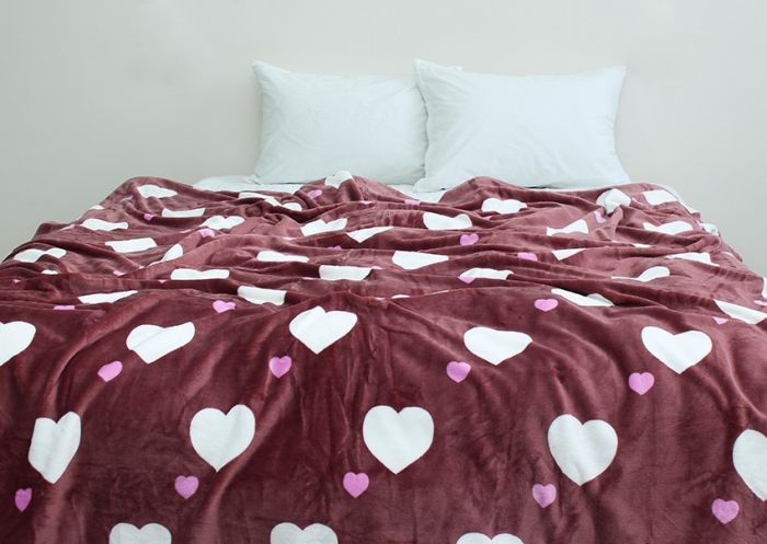 Плед велсофт (мікрофібра) 200*220 см VL-ST08