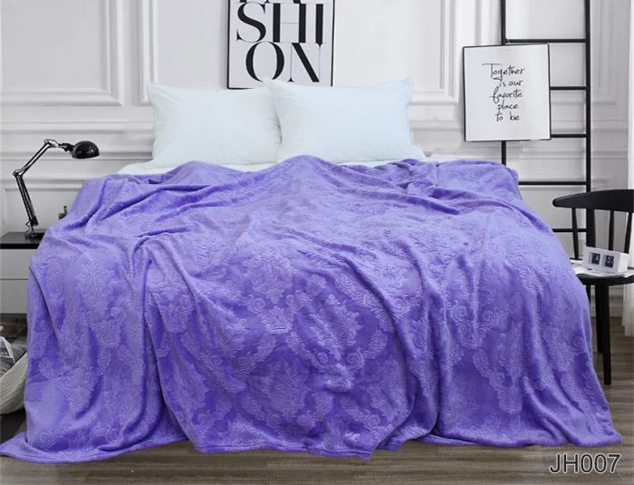 Плед велсофт (мікрофібра) 160*220 см JH007