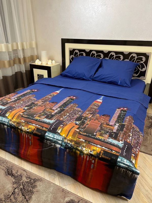 Комплект постільної білизни Преміум 02-014-7 Бязь наволочки 50*70см