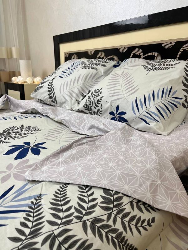 Комплект постільної білизни Преміум 02-014-8 Бязь наволочки 50*70см