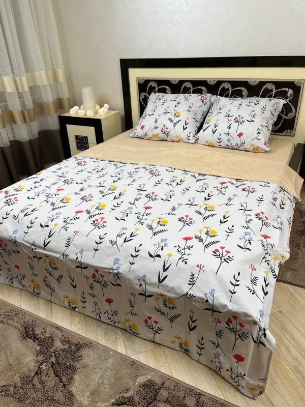 Комплект постільної білизни Преміум 03-007-1 Бязь наволочки 50*70см