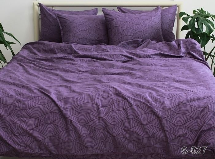 Комплект постільної білизни двоспальний наволочки 50*70см Сатин S526