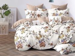 Комплект постільної білизни євро наволочки 50*70см Сатин S524