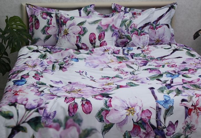 Комплект постільної білизни наволочки 50*70см Сатин Премиум PT-019