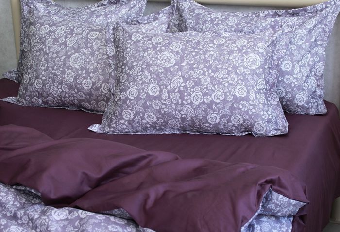 Комплект постільної білизни двоспальний наволочки 50*70см Сатин Премиум PT-002д