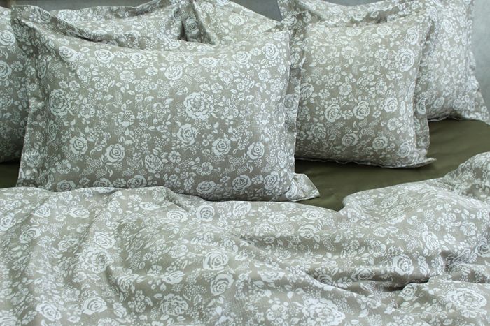 Комплект постільної білизни двоспальний наволочки 50*70см Сатин Премиум PT-010д