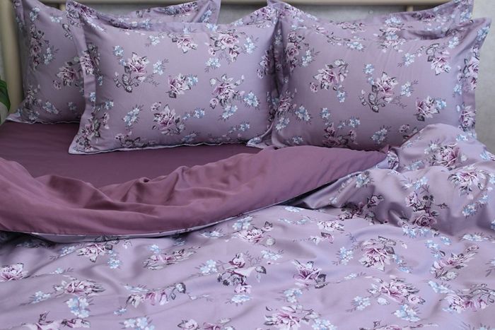 Комплект постільної білизни двоспальний наволочки 50*70см Сатин Премиум PT-011д