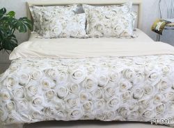 Комплект постільної білизни євро наволочки 50*70см Сатин Премиум PT-001