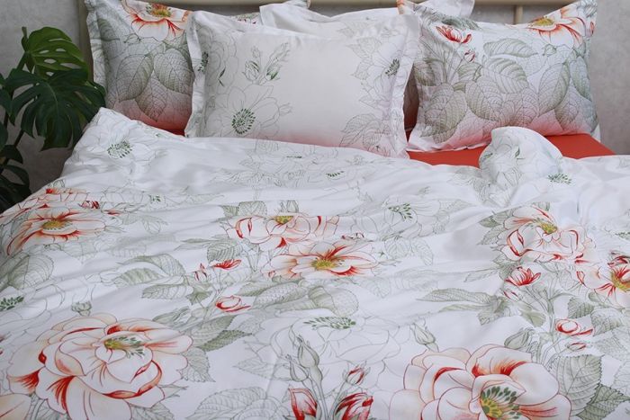 Комплект постільної білизни євро наволочки 50*70см Сатин Премиум PT-017