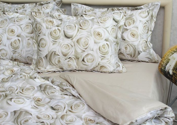 Комплект постільної білизни сімейний наволочки 50*70см Сатин Премиум PT-001