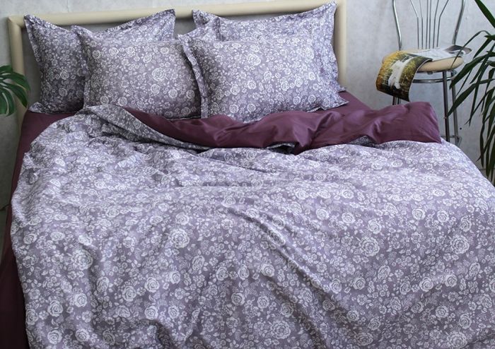 Комплект постільної білизни сімейний наволочки 50*70см Сатин Премиум PT-002