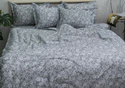 Комплект постільної білизни сімейний наволочки 50*70см Сатин Премиум PT-006