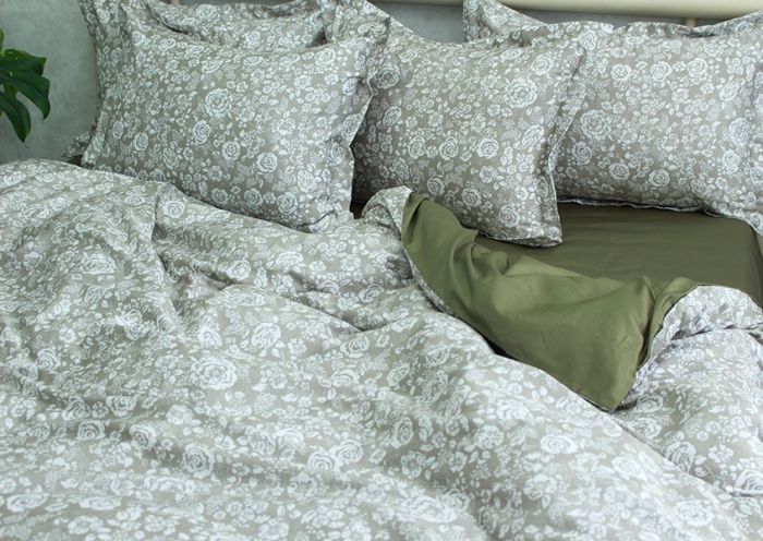 Комплект постільної білизни сімейний наволочки 50*70см Сатин Премиум PT-010