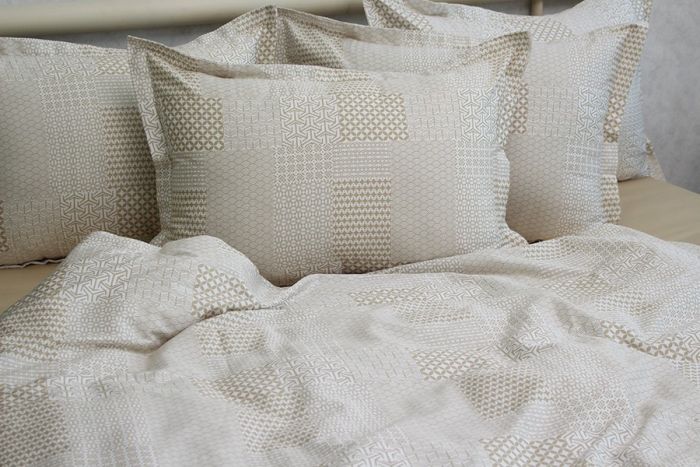 Комплект постільної білизни сімейний наволочки 50*70см Сатин Премиум PT-012