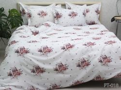 Комплект постільної білизни сімейний наволочки 50*70см Сатин Премиум PT-018