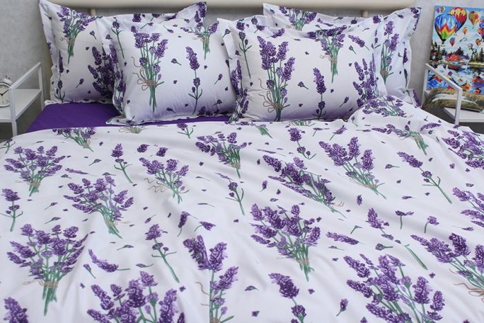 Комплект постільної білизни двоспальний наволочки 50*70см Ранфорс R-T9268