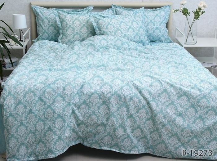 Комплект постільної білизни двоспальний наволочки 50*70см Ранфорс R-T9273