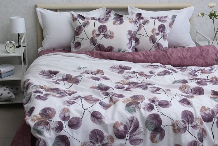 Комплект постільної білизни євро наволочки 50*70см Ранфорс R-T9272