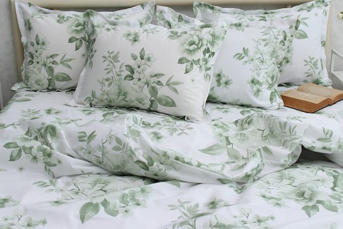 Комплект постільної білизни євро наволочки 50*70см Ранфорс R-T9274