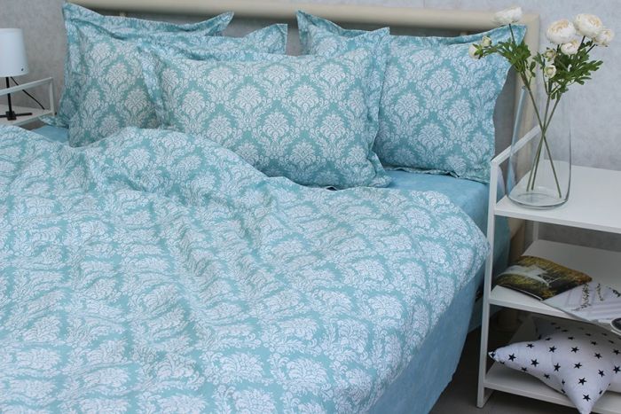 Комплект постільної білизни сімейний наволочки 50*70см Ранфорс R-T9273