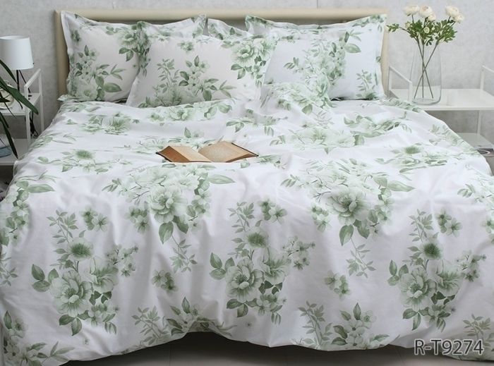 Комплект постільної білизни сімейний наволочки 50*70см Ранфорс R-T9274