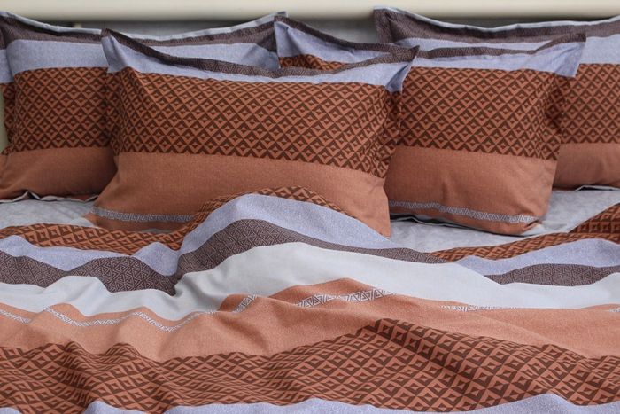 Комплект постільної білизни євро Ранфорс R-T9275