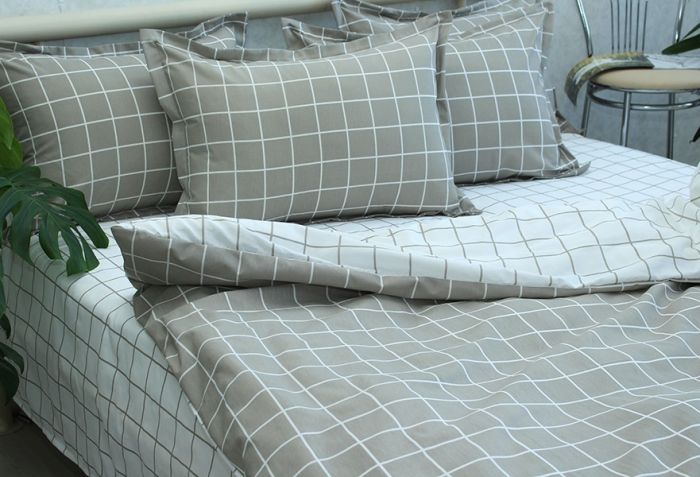 Комплект постільної білизни євро Ранфорс R-T9264