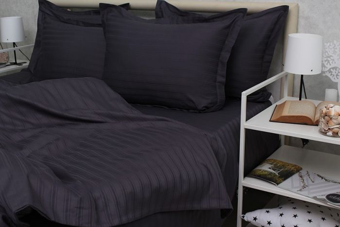 Комплект постільної білизни наволочки 50*70см Страйп-Сатин Multistripe MST-05