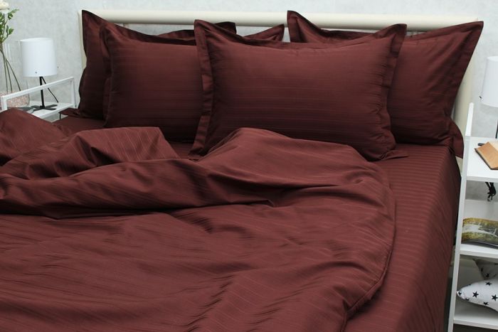 Комплект постільної білизни наволочки 50*70см Страйп-Сатин Multistripe MST-08