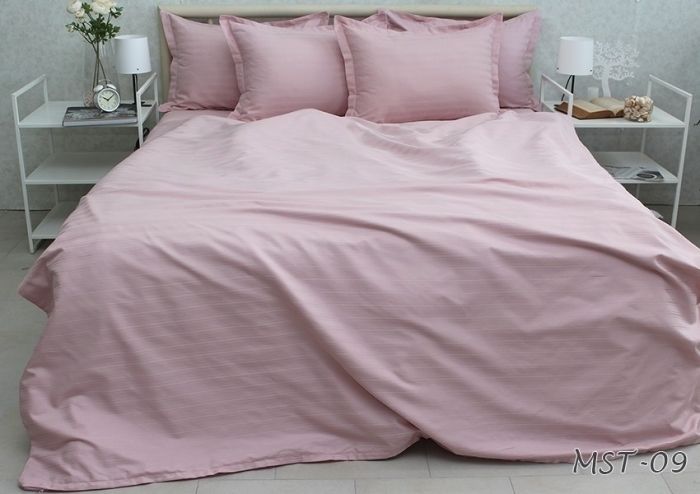 Комплект постільної білизни двоспальний наволочки 50*70см Страйп-Сатин Multistripe MST-9