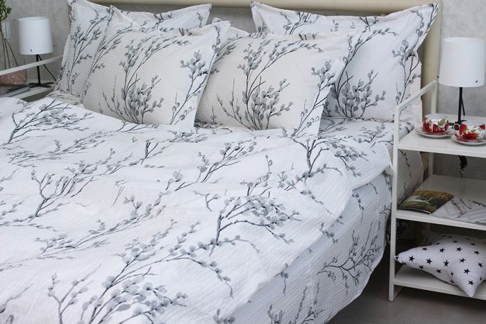 Комплект постільної білизни наволочки 70*70см Ранфорс Gofre RG-08