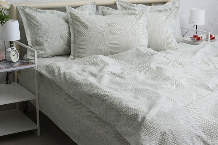 Комплект постільної білизни наволочки 70*70см Ранфорс Gofre RG-14