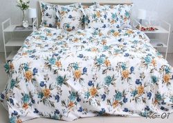 Комплект постільної білизни євро наволочки 70*70см Ранфорс Gofre RG-1