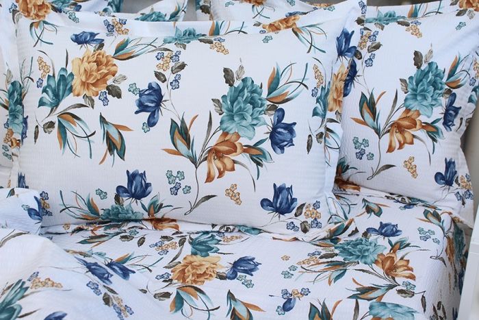 Комплект постільної білизни євро наволочки 50*70см Ранфорс Gofre RG-1