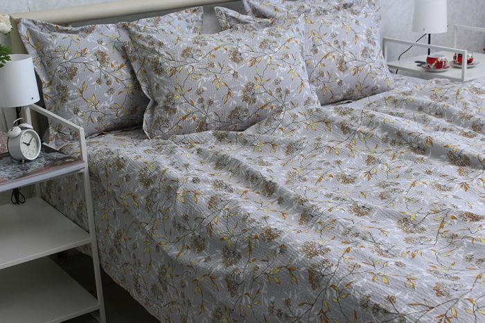 Комплект постільної білизни євро наволочки 70*70см Ранфорс Gofre RG-2