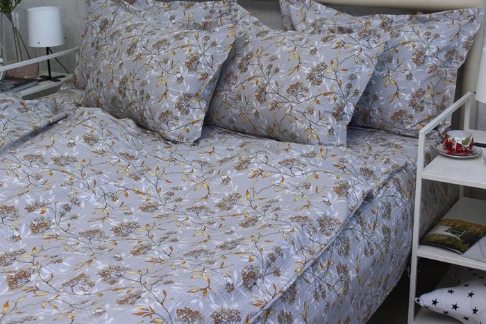 Комплект постільної білизни євро наволочки 70*70см Ранфорс Gofre RG-2