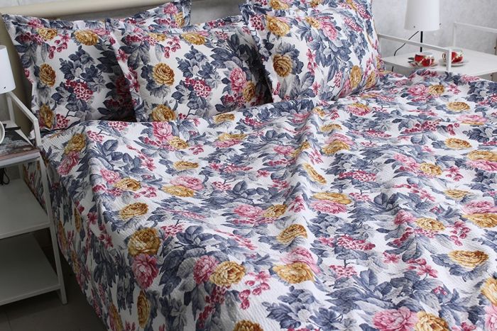 Комплект постільної білизни євро наволочки 50*70см Ранфорс Gofre RG-9