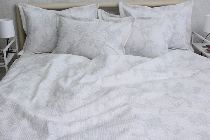 Комплект постільної білизни євро наволочки 50*70см Ранфорс Gofre RG-12