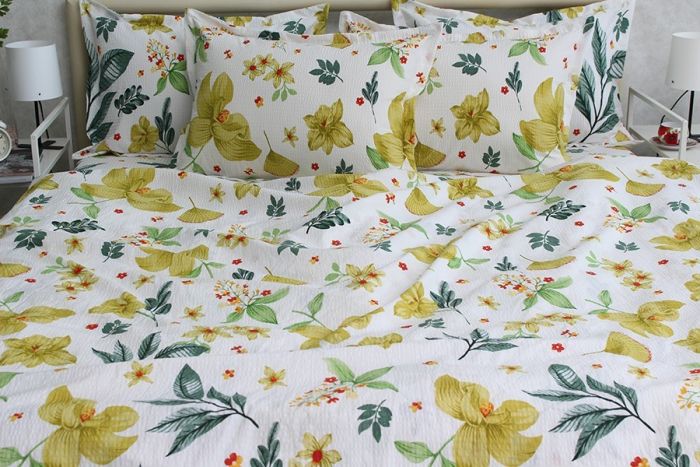 Комплект постільної білизни євро наволочки 50*70см Ранфорс Gofre RG-15