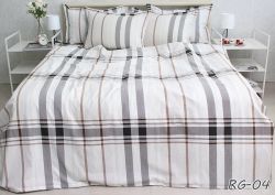 Комплект постільної білизни сімейний наволочки 70*70см Ранфорс Gofre RG-4